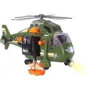 Dickie 20 330 8363 Военный вертолет с лебедкой, 41 см (звук,свет, батарейки)