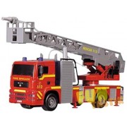 Dickie 20 371 5001 038 Пожарная машина с водой, 31 см. (звук, свет, батарейки), (функция подачи воды)